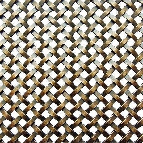 Grille tissé - METART-WW05-25103 - Metart Building Tech Co.,Ltd - en acier inoxydable / de fil métallique