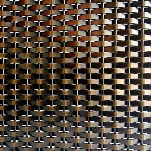 Grille tissé - METART-WW04C3115 - Metart Building Tech Co.,Ltd - rigide / en acier inoxydable / de fil métallique
