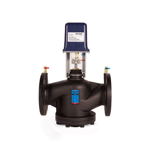 Vanne d'équilibrage - F535E - Taloar - électrique / de régulation / pour l'eau