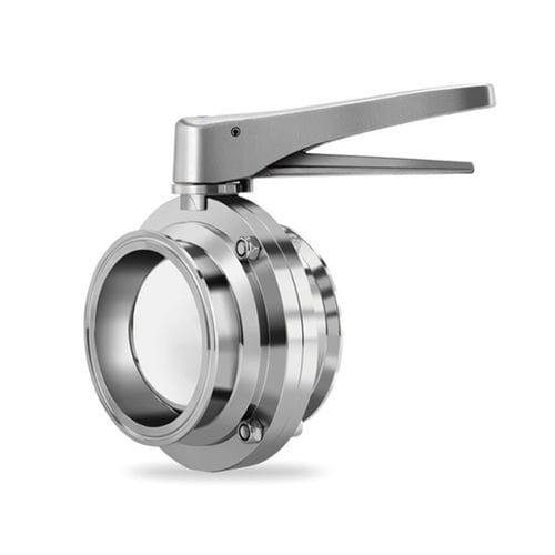 Vanne papillon - HB5126-C  - Taloar - à levier / 2 pièces / en inox