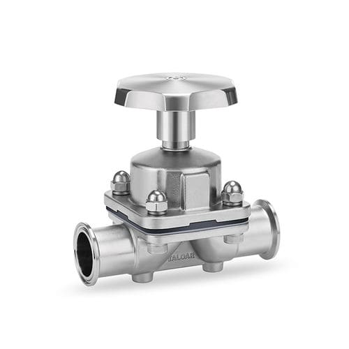 Vanne à membrane - DV5653-C - Taloar - avec volant / de contrôle / en inox