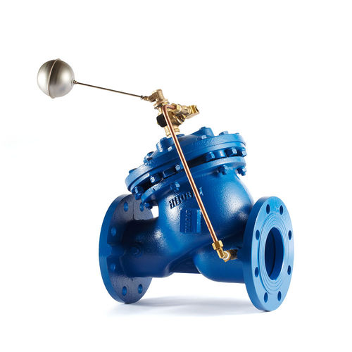 Vanne de contrôle - FM500 - Taloar - à boisseau sphérique flottant / hydraulique / à flotteur