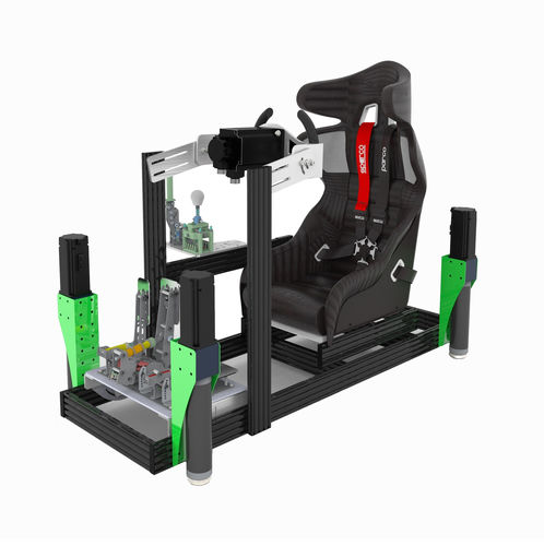 Plateforme de simulation de mouvements - UNI-4DOF - Shenzhen UNI Technology Co.,Ltd - électrique / multi-axe / sur mesure