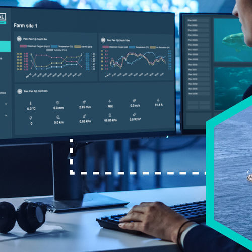Logiciel d'analyse - Connected Seafarm - Krucial - de surveillance d'état à distance / de surveillance / pour analyses environnementales
