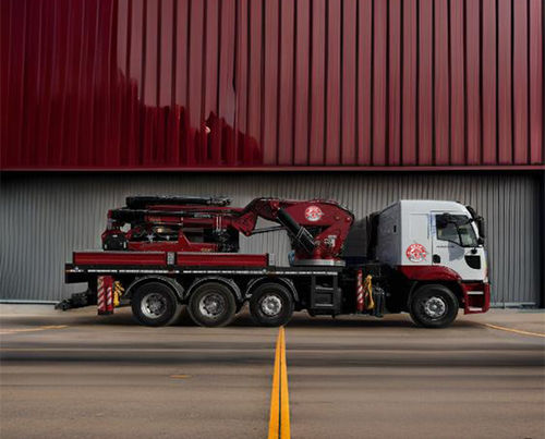 Grue montée sur camion - YGT1003 - Kranz Crane - à flèche / pliable / hydraulique
