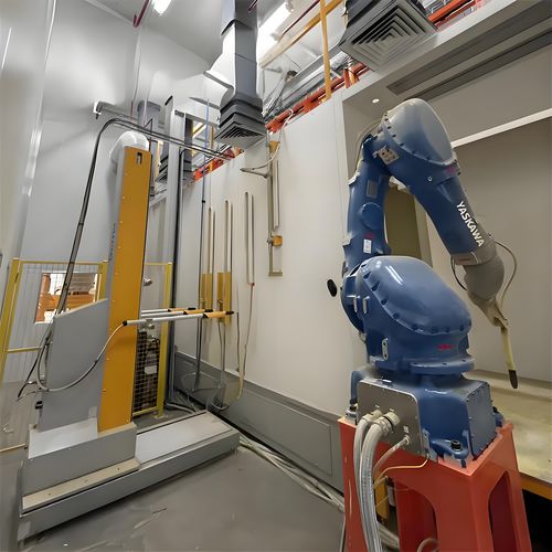 Machine de poudrage pour profilé aluminium - Xiangyang Jingtu Anti corrosion Materials Co., Ltd - avec pistolet électrostatique / pour le laboratoire / à réglage numérique