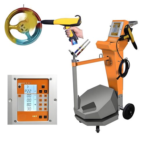 Machine de poudrage pour profilé aluminium - JT-03 - Xiangyang Jingtu Anti corrosion Materials Co., Ltd - avec pistolet électrostatique / pour le laboratoire / à réglage numérique