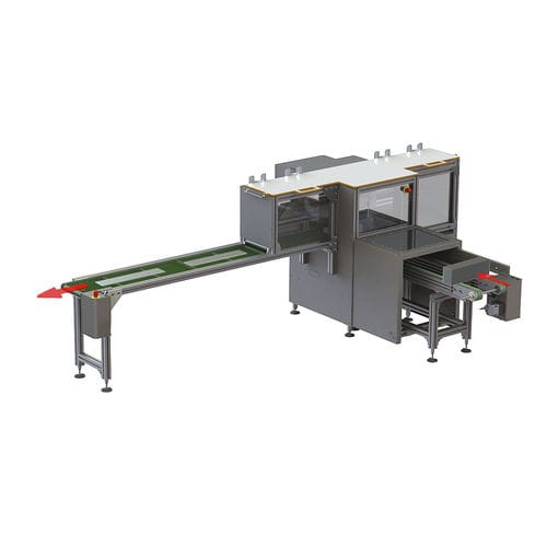 Dépileur de palettes - Crest Dutch Machinery - contrôlé par PLC