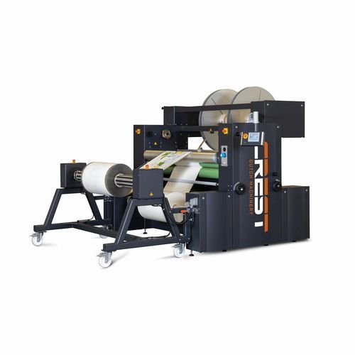 Machine à laminer rouleaux à rouleaux - R2R - Crest Dutch Machinery - automatisée / avec refendeuse / industrielle