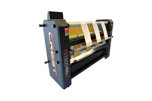 Machine à laminer à froid - TS-1600 PRO-S - Crest Dutch Machinery - à chaud / rouleaux à rouleaux / avec enrouleur