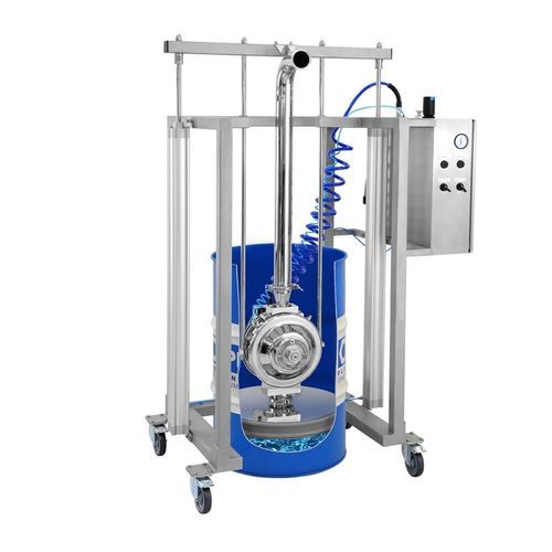 Système de déchargement lubrifiant - Flotronic&reg; Barrel - Unibloc Hygienic Technologies - pour produits de confiseries / boissons alcoolisées / pour effluents