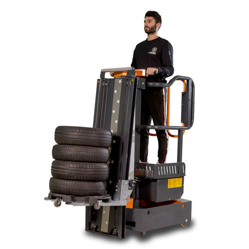 Chariot préparateur de commandes VNA - 40 Tires - Elevah - électrique / à fourche élévatrice / vertical