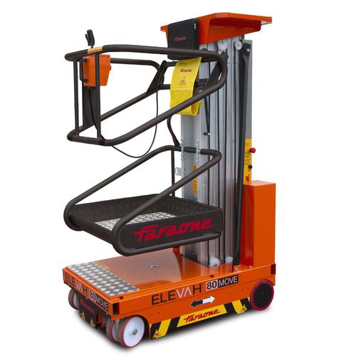 Plateforme élévatrice sur roues - 80 Move - Elevah - automotrice / électrique / pour ligne de production