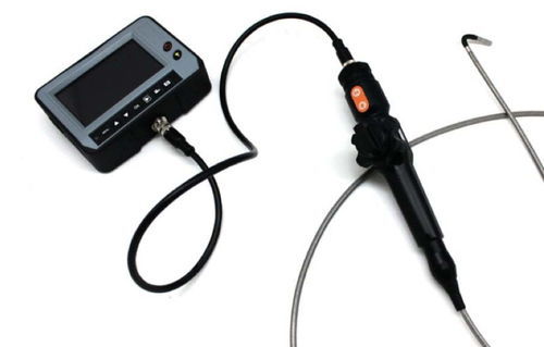 Vidéo-endoscope flexible - GTD series - Cobb Fibre Ottiche Srl - pour inspection de canalisations / articulé / de petit diamètre