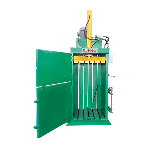 Presse à balles pour plastique - JP-C15A - SHANGHAI JEWEL TECH CO.,LTD - pour déchets / verticale / semi-automatique