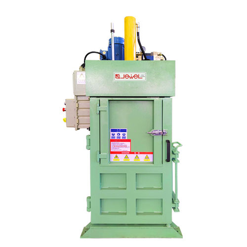 Presse à balles pour déchets - JP6040T10A/10B - SHANGHAI JEWEL TECH CO.,LTD - verticale / semi-automatique / hydraulique