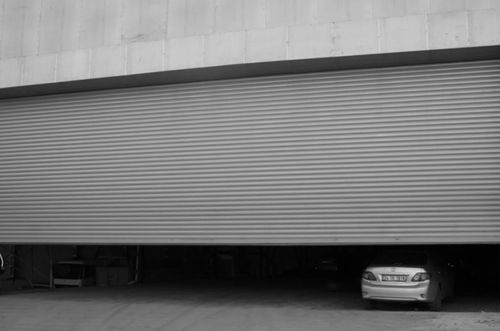 Porte en acier - KAPISAN ENDÜSTRİYEL KAPI SİSTEMLERİ - pour l'intérieur / pour garage / personnalisée