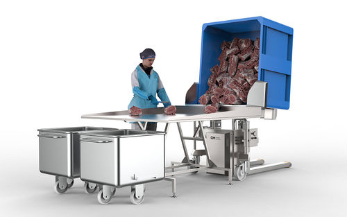 Inclineur hydraulique - HA400 - CM Process Solutions LLC - manuel / en inox / élévateur