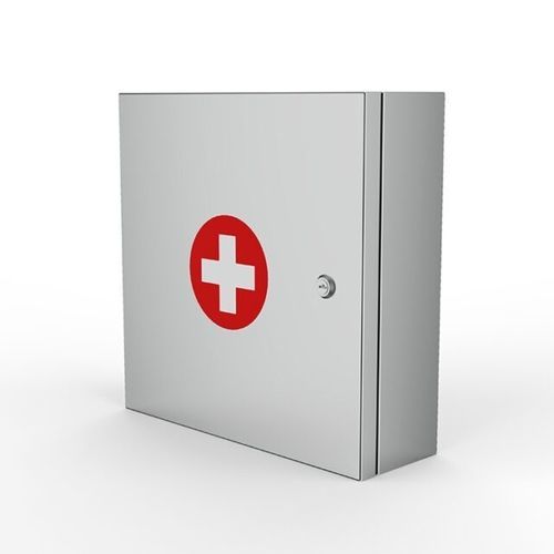 Armoire de premiers soins - 519/014002-USA - CM Process Solutions LLC - murale / à étagères / en acier inoxydable