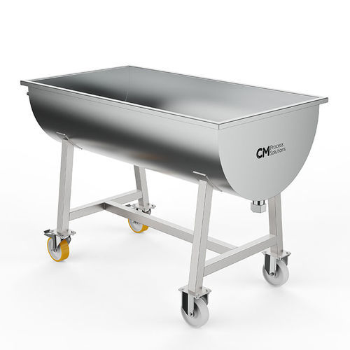 Cuve pour l'industrie agroalimentaire - CM Process Solutions LLC - en inox / mobile / ouverte