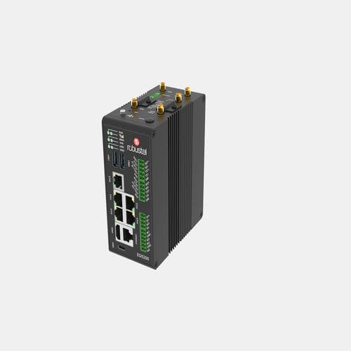 Passerelle industrielle - EG5200 series - Robustel - 3G / WiFi / RS-232