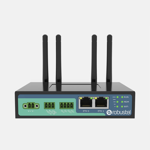 Passerelle industrielle - R2010 series - Robustel - IoT / WiFi / RS232