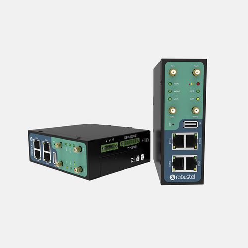 Passerelle industrielle - R3000 Quad - Robustel - TCP / Ethernet / RS232