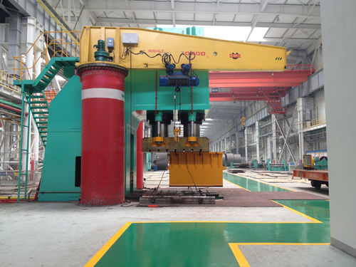Presse à simple colonne - TAIYUAN HEAVY INDUSTRY CO.,LTD - hydraulique / de cintrage / à redresser