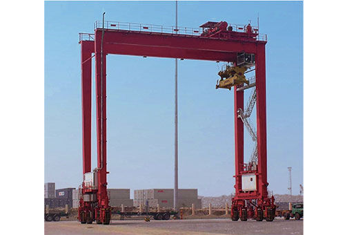 Portique sur pneus - TAIYUAN HEAVY INDUSTRY CO.,LTD - pour container / bipoutre / pour fortes charges