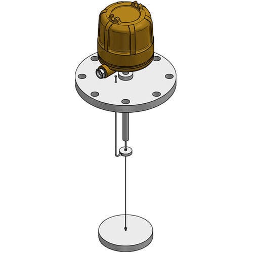 Sonde de niveau à flotteur - Tipo ADF-8XX - Nivotrol - pour liquides / ATEX / à montage à bride