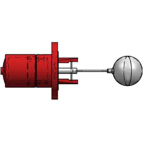 Détecteur de niveau de liquide - Tipo 18000-L - Nivotrol - ATEX / en aluminium / horizontal