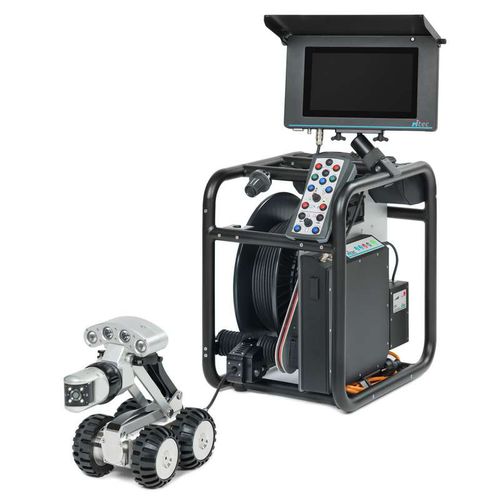 Robot d'inspection à roues - RiDrive - VIDEOCLEAN - télécommandé