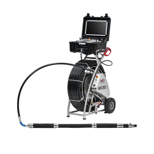 Caméra à poussée - MICRO S - Groupe IMS Robotics - numérique / pour égouts / d'inspection