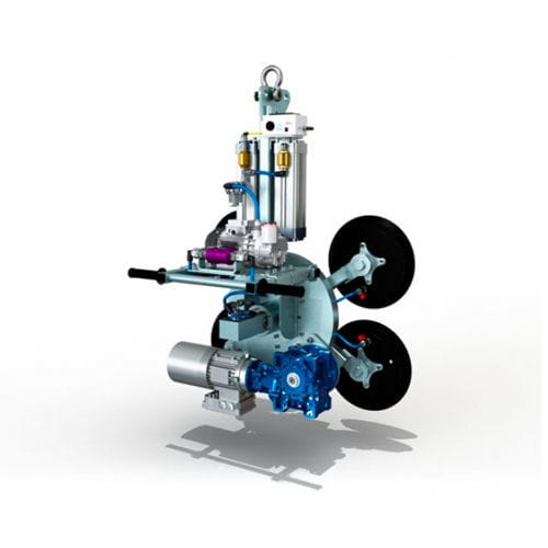 Palonnier à ventouse 4 points - VEV 4/360 F-E360 - Liftstyle Manzelli SRL - pour plaque de verre / électrique