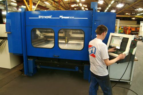 Découpe laser - TECHNI INDUSTRIE - aluminium / acier / acier inoxydable