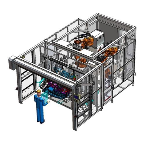 Robot articulé - S2E MODELING - 6 axes / de manutention / pour la plasturgie