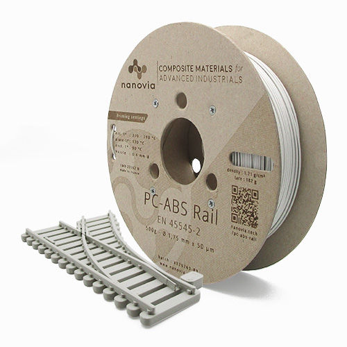 Filament PC pour imprimante 3D - ICONIC - 1,75 mm / 2,85 mm / blanc