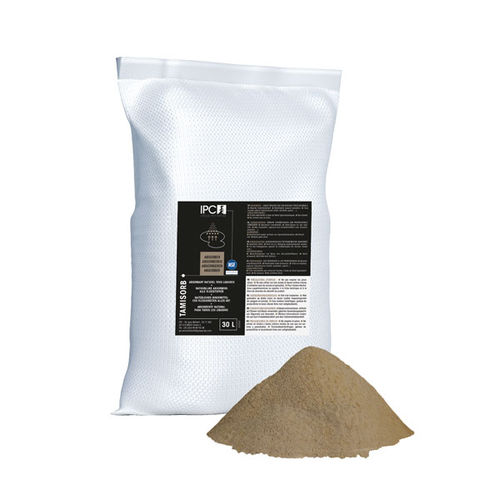 Absorbant granulé - TAMISORB - IPC - d'hydrocarbure / biodégradable