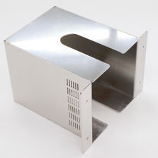 Tôle décorative - AGENCY ASSIST INC. - en inox / 3D
