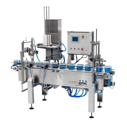 Machine de remplissage et de fermeture de tube - FDS1500 - Control GMC - pour seaux