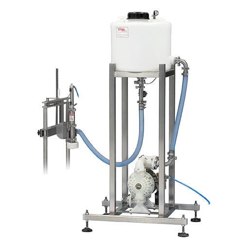 Machine de remplissage gravitaire - DT1000 - Control GMC - de seaux / pour tubes / pour liquides