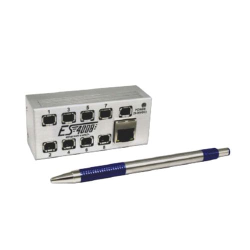 Commutateur Ethernet administrable - ES4000  - EVOMESURE - 8 ports / 4 ports / robuste