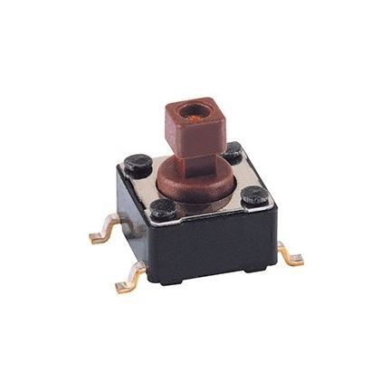 Bouton poussoir SMD - 1254 - MENTOR - tactile / standard / de commande