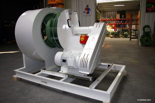 Ventilateur centrifuge - AWITECH - sur pied / d'aspiration / AC