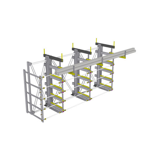 Rayonnage pull-out - BORDIN - pour entrepôt de stockage / de stockage horizontal / modulaire
