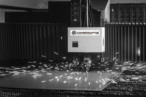 Découpe laser - COMBEDIMANCHE - acier / unitaire / pour prototypage