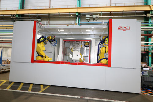 Cellule robotisée d'usinage - PCI MACHINING