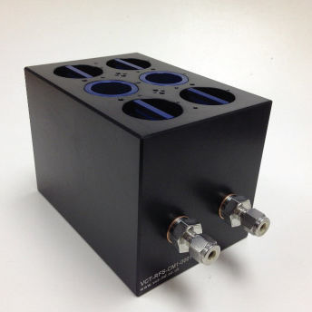 Manifold de calibration - CM1  - QROMETRIC - multivoie / en aluminium / pour gaz