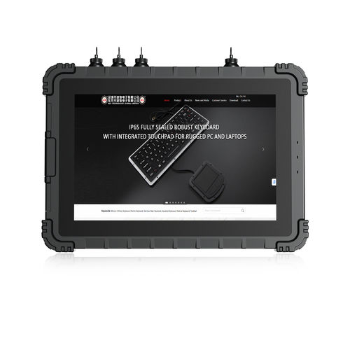 Tablette Windows 10 - RGD-TPC-AX1001T-0005 - Key Technology Rugged System Limited - Windows 7 / Linux / 10.1"