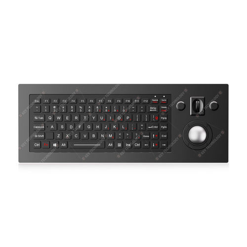 Clavier encastrable - K-TEK-M400-150-OTB-AVR-RM-FN-BL-151B-BT-DWP - Key Technology Rugged System Limited - à touches mécaniques / 88 touches / 2 touches de souris